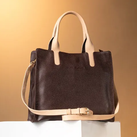 Bolsa de camurça